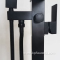 Matte Black Freestanding Bathtub Faucet